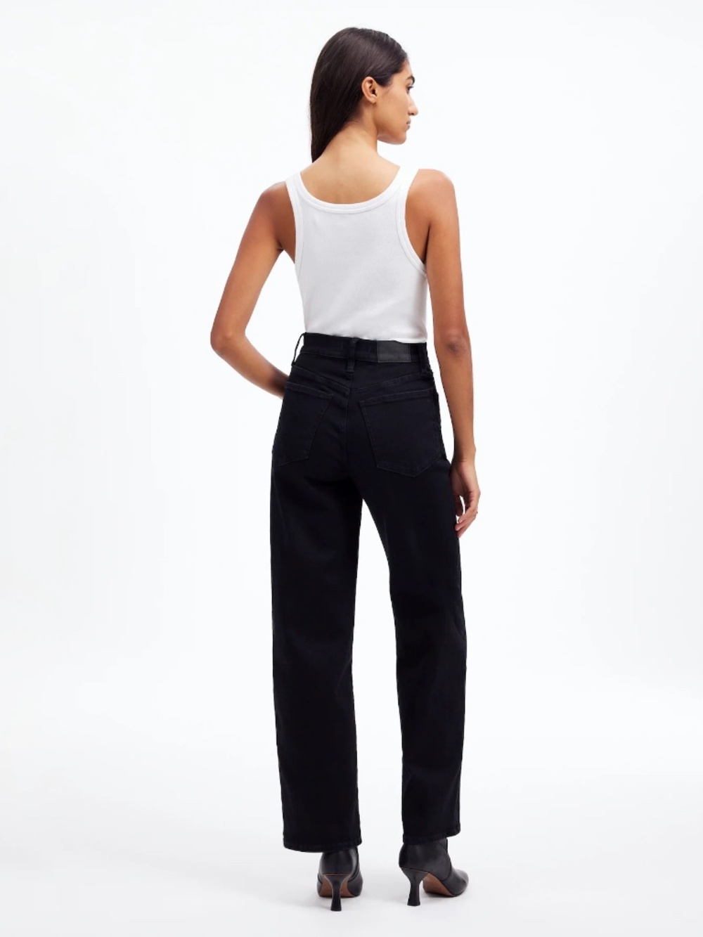 Madewell Petite Perfect Vintage Wide-Leg Jean 26P - Picture 3 of 14